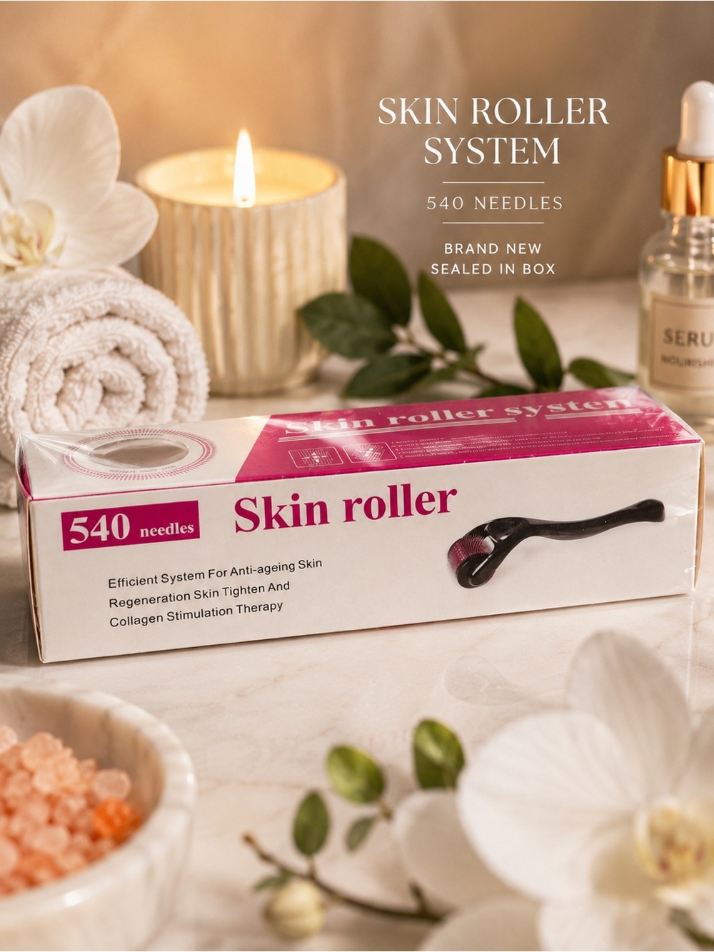 1.0 mm Skin Roller Microneedle Dermaroller